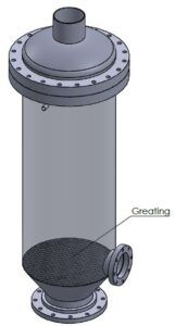 Design of Vertical Packing Reflux Condenser