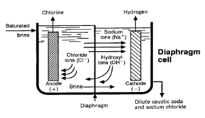 Diaphragm cell simple schematic