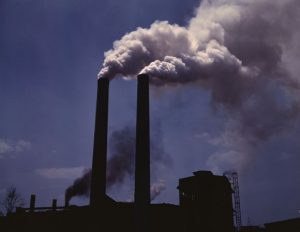 Absorption of carbon dioxide by amine