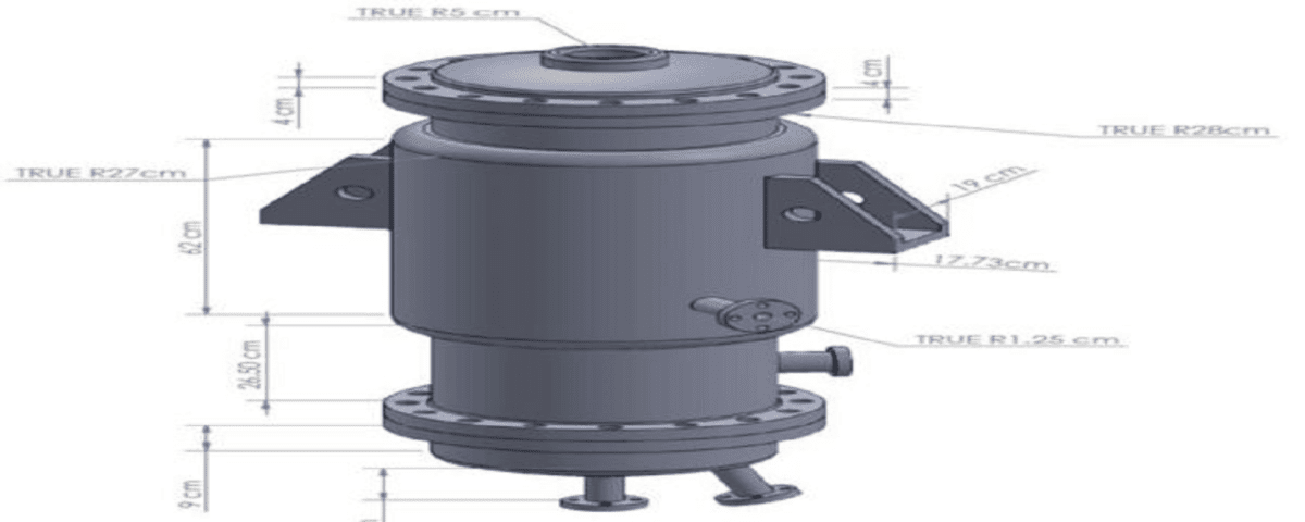 Design of Vertical Jacketed Condenser